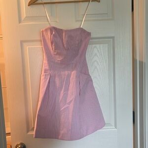 Lilly Pulitzer pink sundress with pockets
